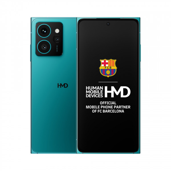 HMD-Skyline Blue 5G 256 GB Android 14 6,5" 108 MP Triplekamera USB-C NFC P-OLED